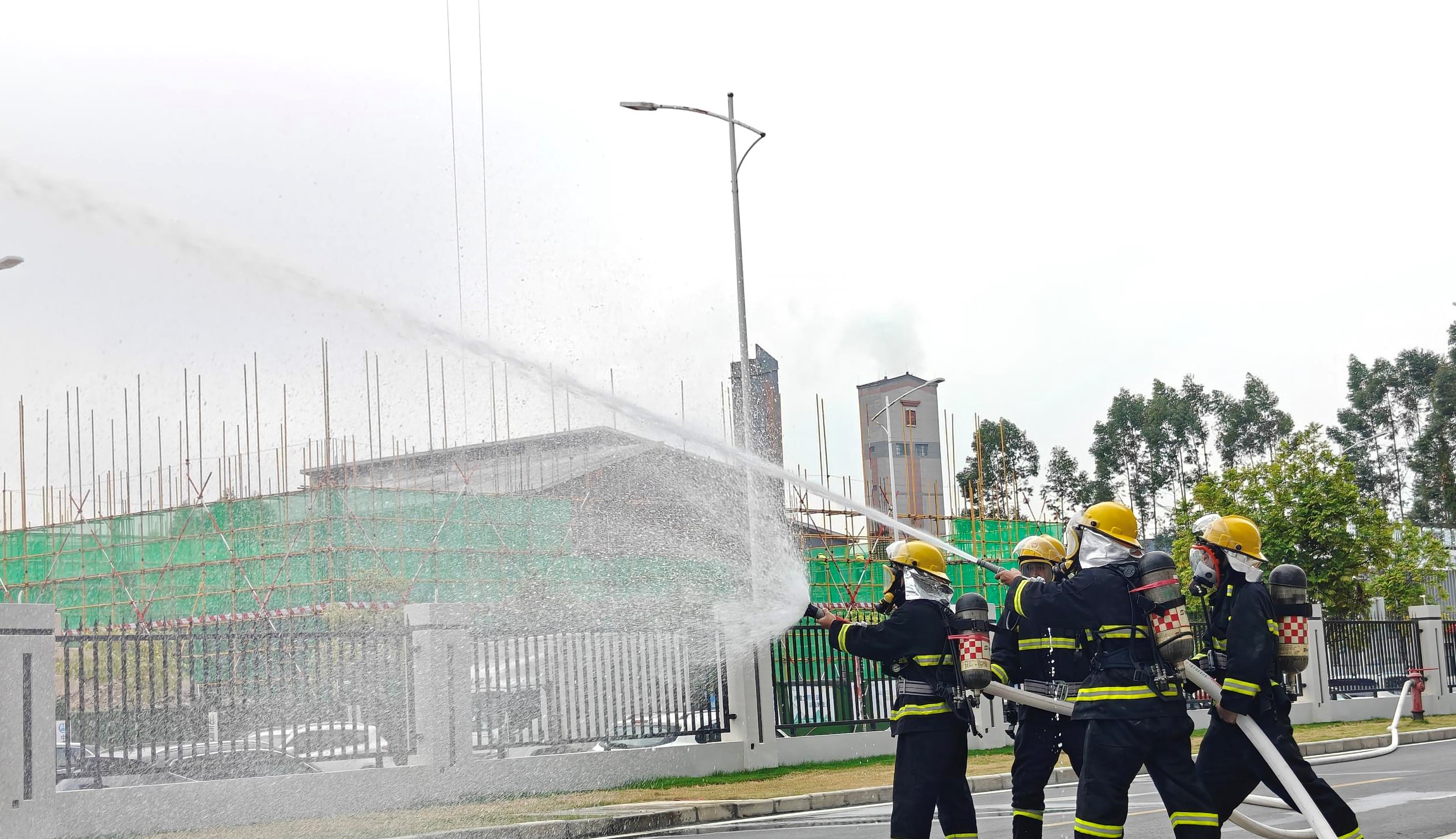 筑牢防火墙!广合科技开展联合消防演习